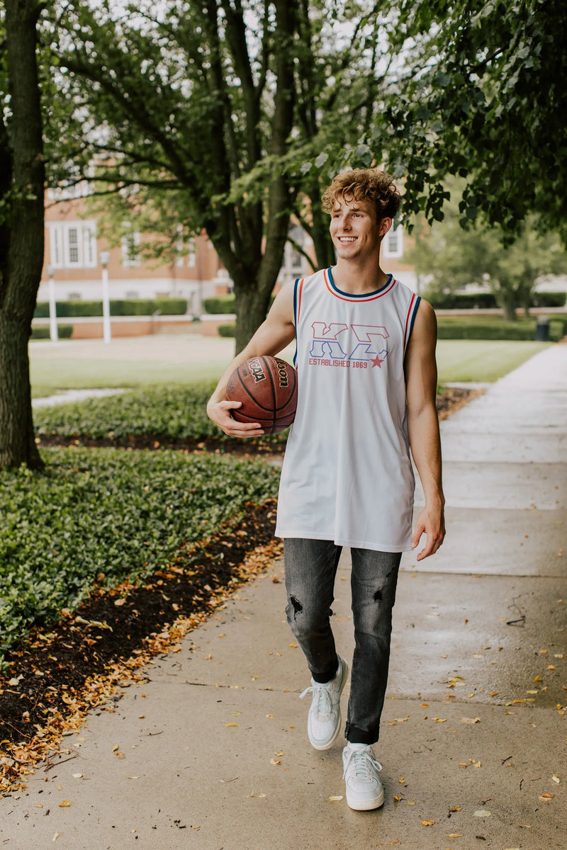 Kappa Sig Black Basketball Jersey