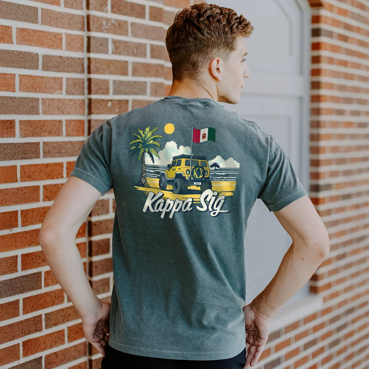 New! Kappa Sig Coastal Cruiser Short Sleeve Tee Kappa Sigma