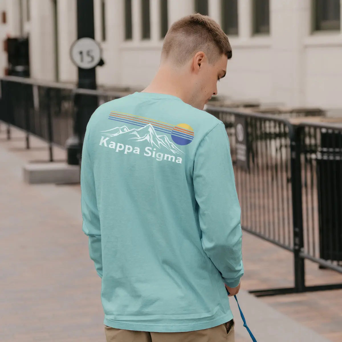 Kappa Sig Retro Mountain Comfort Colors Tee Kappa Sigma