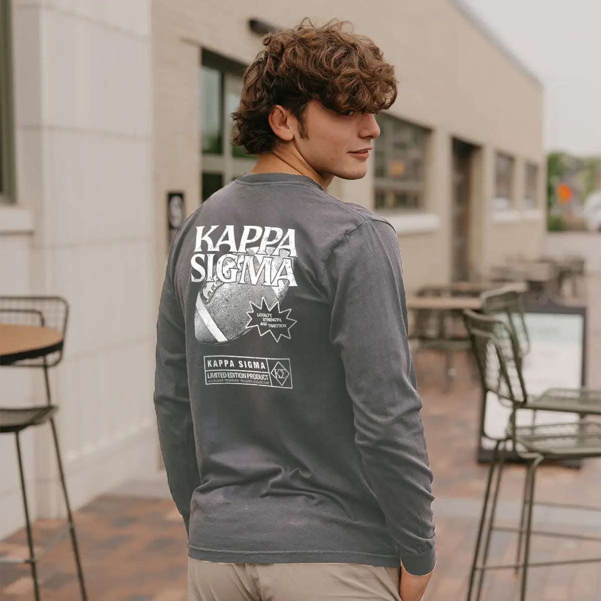 New! Kappa Sig Limited Edition Gridiron Season Long Sleeve Tee Kappa Sigma