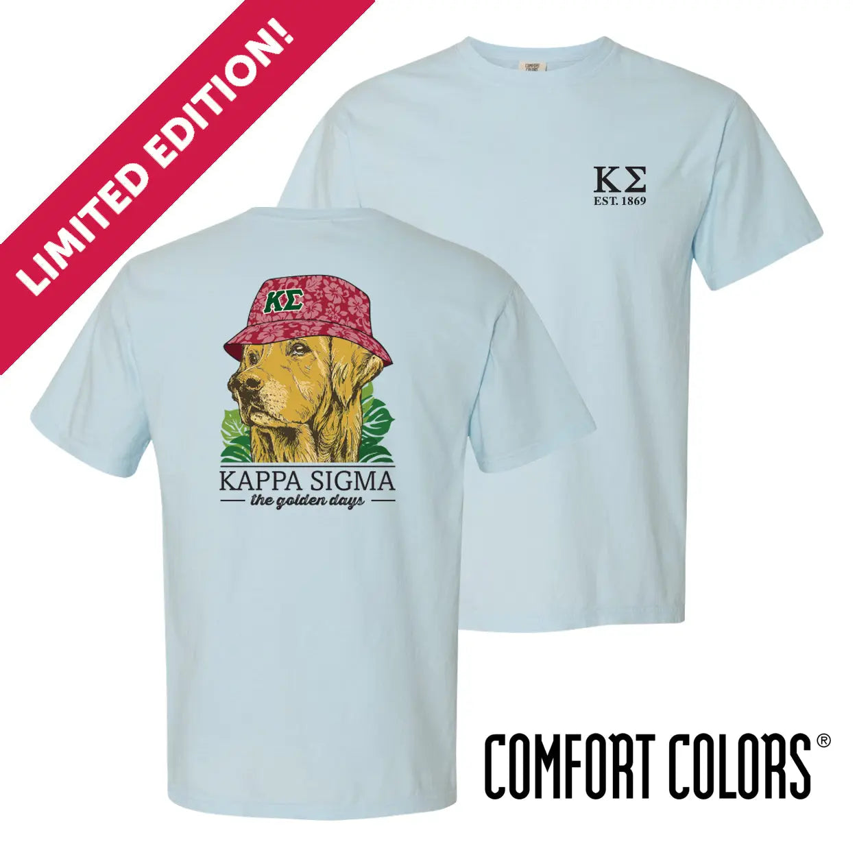 New! Kappa Sig Bucket Hat Retriever Tee Kappa Sigma