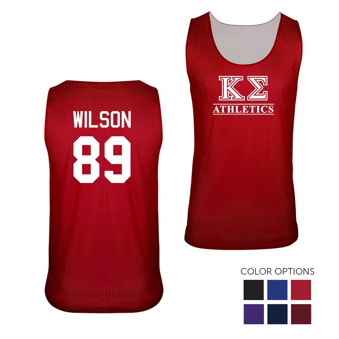 New! Kappa Sig Reversible Personalized Intramural Mesh Tank Kappa Sigma