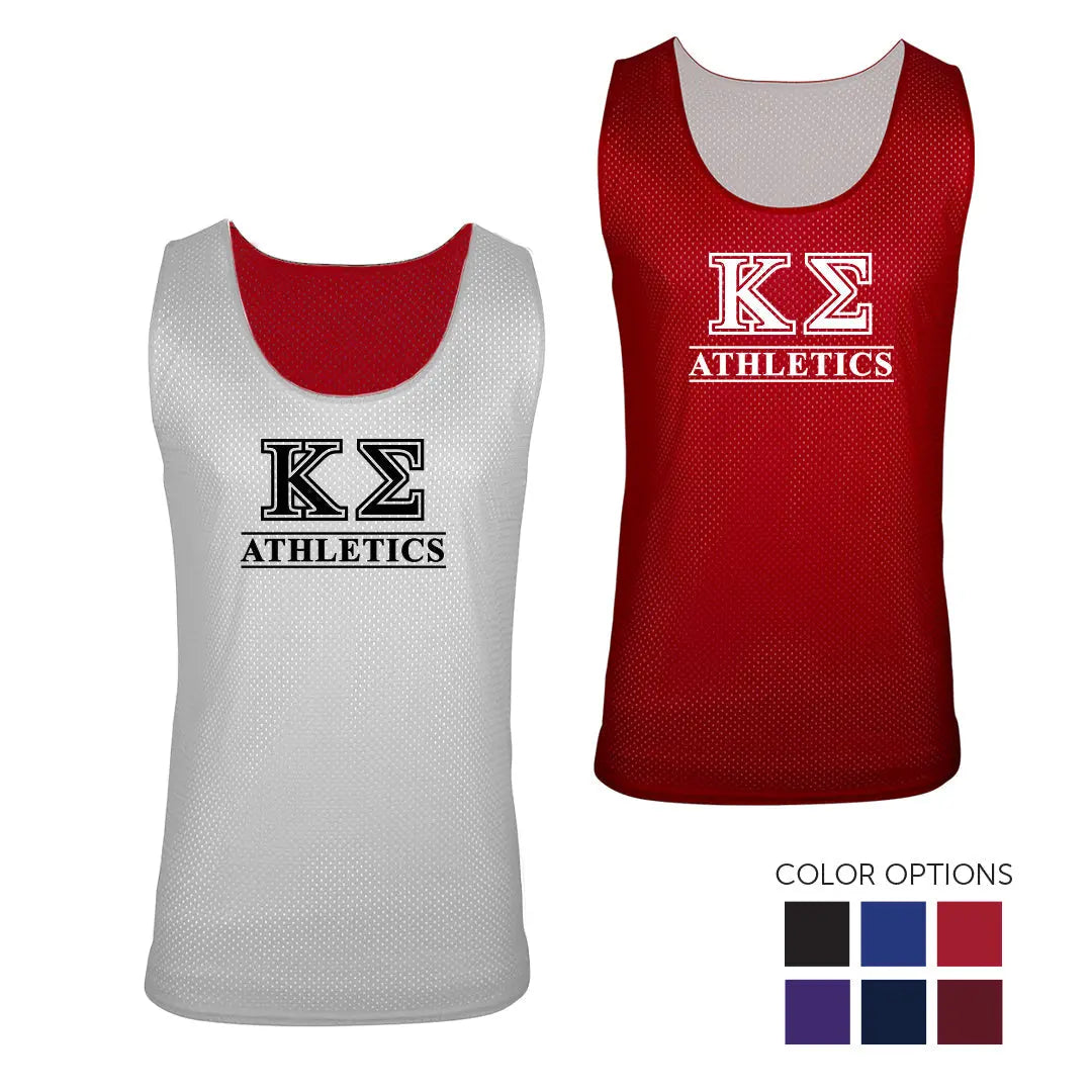 New! Kappa Sig Reversible Personalized Intramural Mesh Tank Kappa Sigma