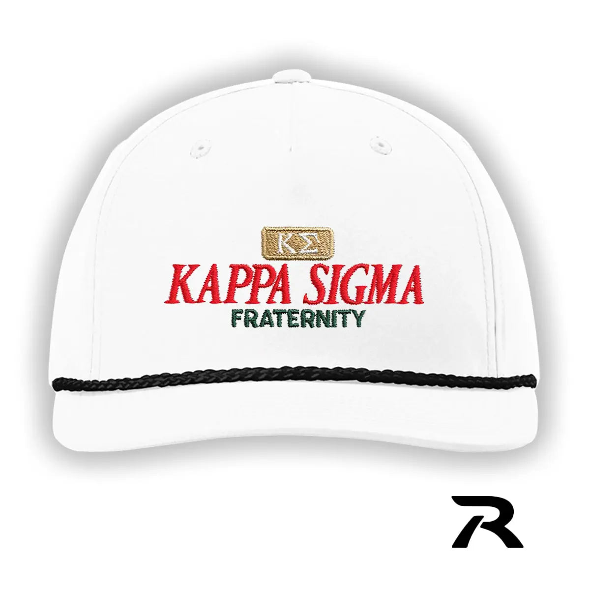 New! Kappa Sig White Richardson Rope Hat Kappa Sigma