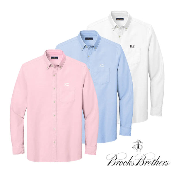Kappa Sig Brooks Brothers Oxford Button Up Shirt – Kappa Sigma 