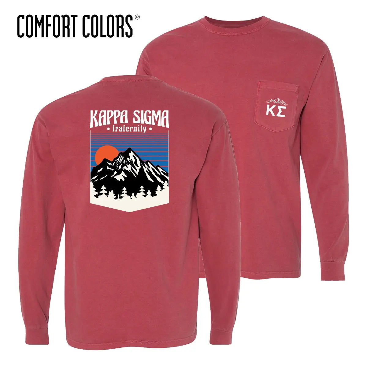 Spectaculair wassen Vertrouwen Kappa Sig Comfort Colors Long Sleeve Retro Alpine Tee – Kappa Sigma  Official Store