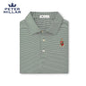 Kappa Sig Peter Millar Jubilee Stripe Stretch Jersey Polo with Crest - Kappa Sigma Official Store