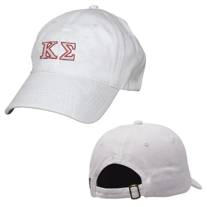 median royalty Pompeji Kappa Sig White Greek Letter Adjustable Hat – Kappa Sigma Official Store